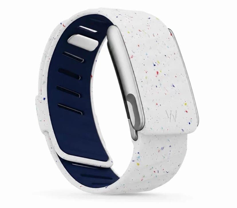 Confetti Knit Band Compatible with WHOOP 4.0 / 5.0 — White / Navy