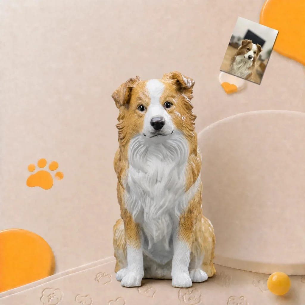 Custom Pet Photo Precision Carved Figure