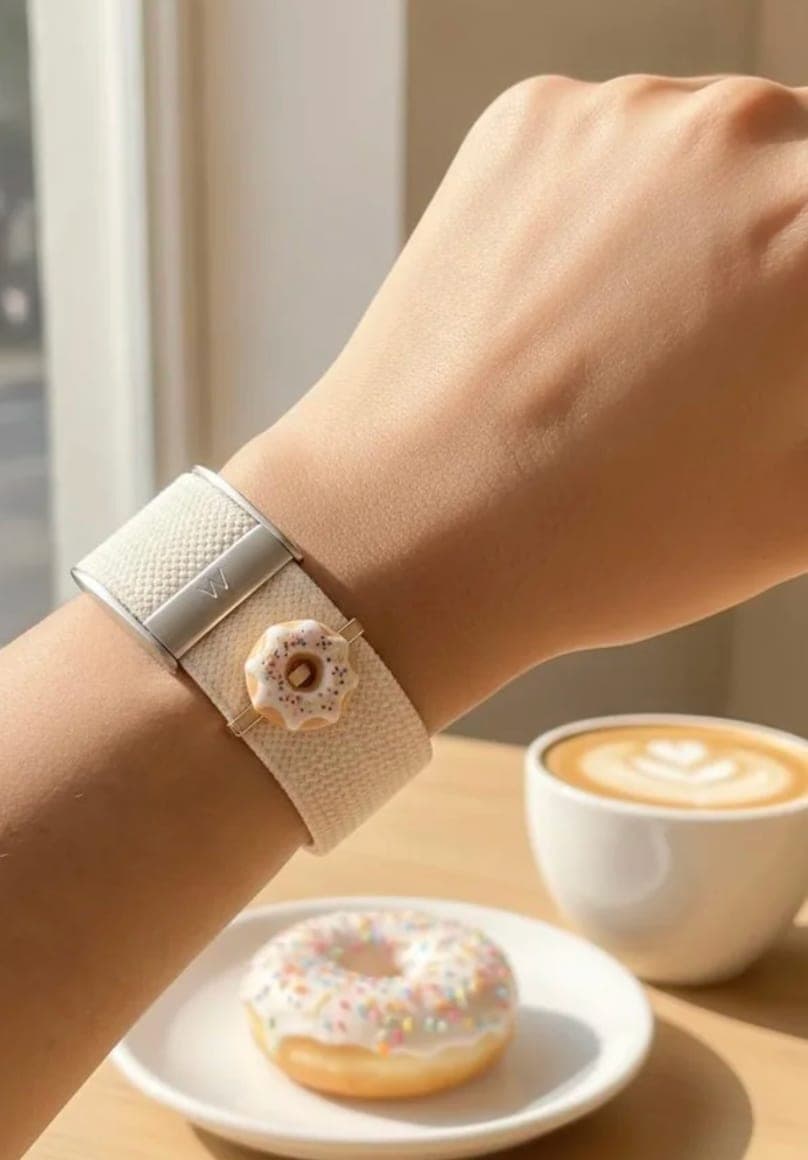 Donut Slide Charm for Knit Bands Compatible with WHOOP 4.0 / 5.0