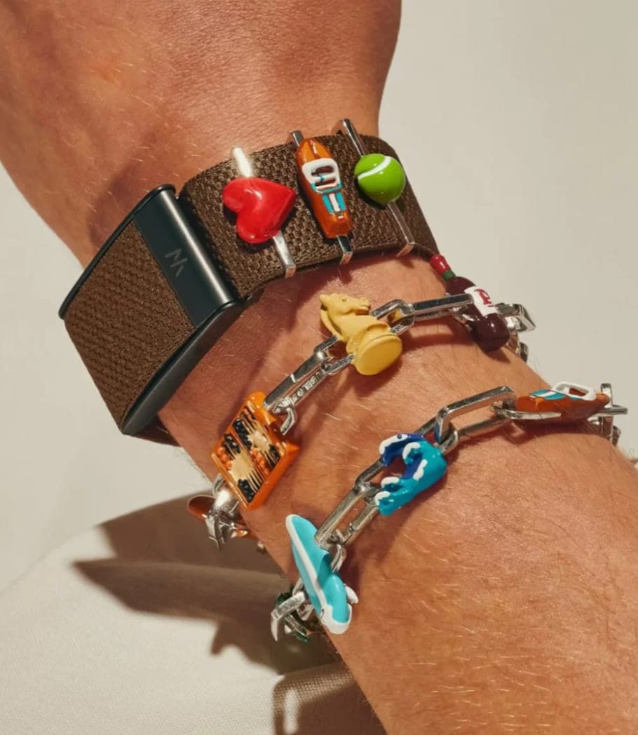 Hobby Slide Charms for Knit Bands Compatible with WHOOP 4.0 / 5.0 — Sport Set