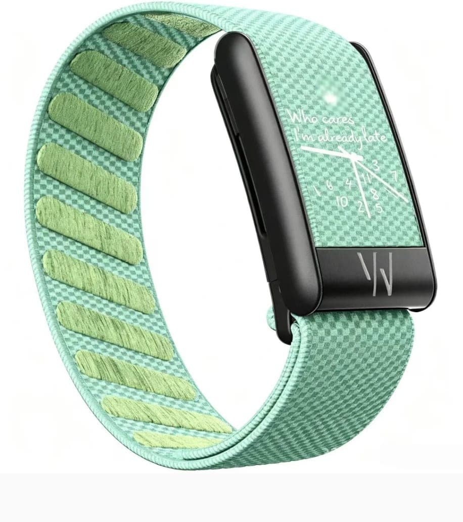 Mint Check Knit Band Compatible with WHOOP 4.0 / 5.0