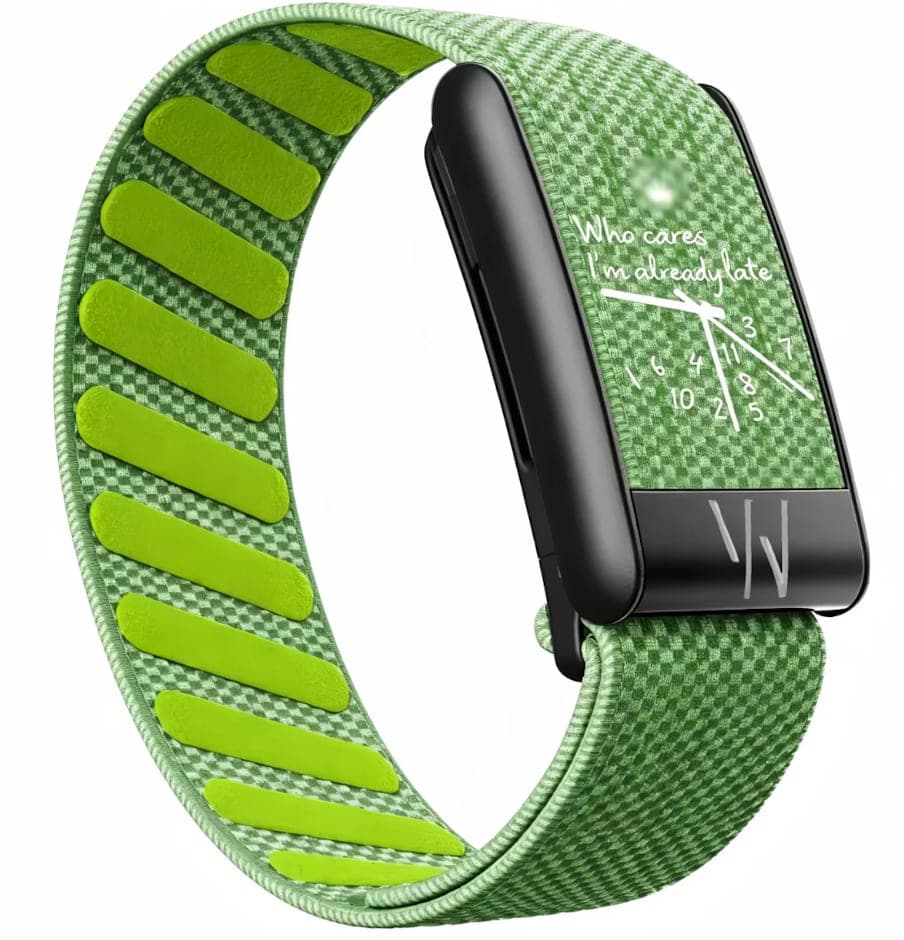 Olive Check Knit Band Compatible with WHOOP 4.0 / 5.0