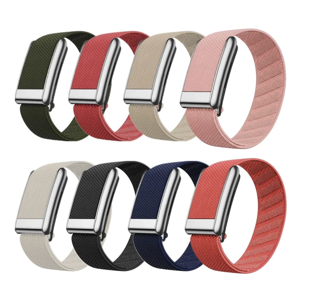 Slim Braided Bands 8-Color Pack — Charge / Luxe Style