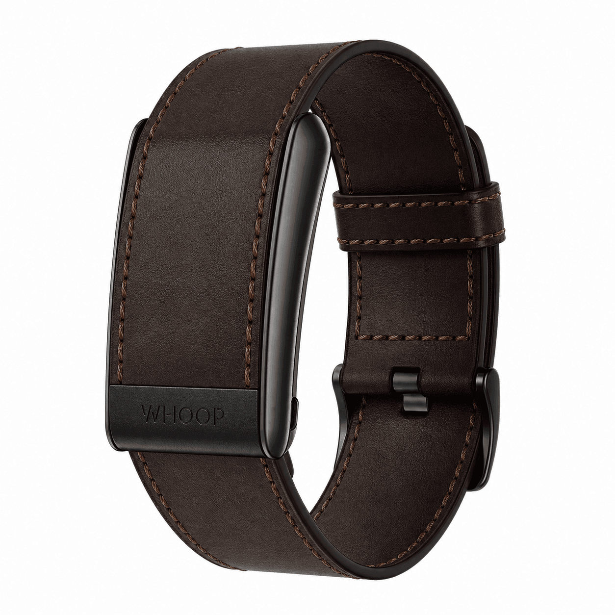 Genuine Leather Band Compatible with WHOOP 5.0 / 4.0 — Hand-Stitched