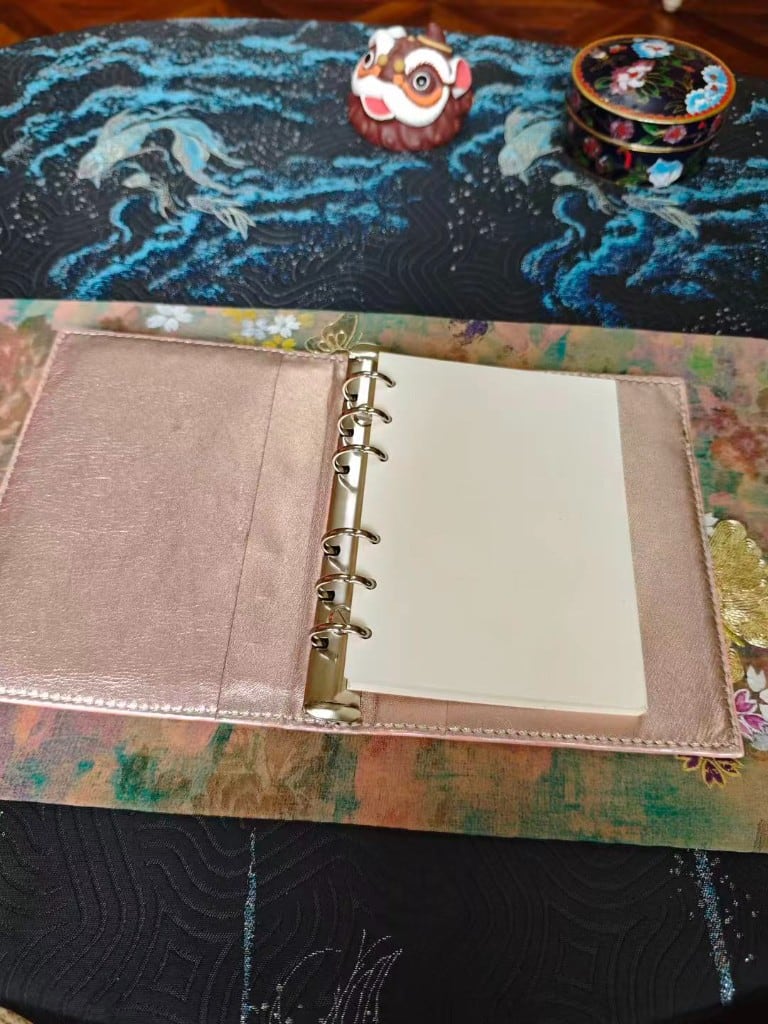 Ring binder interior — real product photo of the magnolia journal.